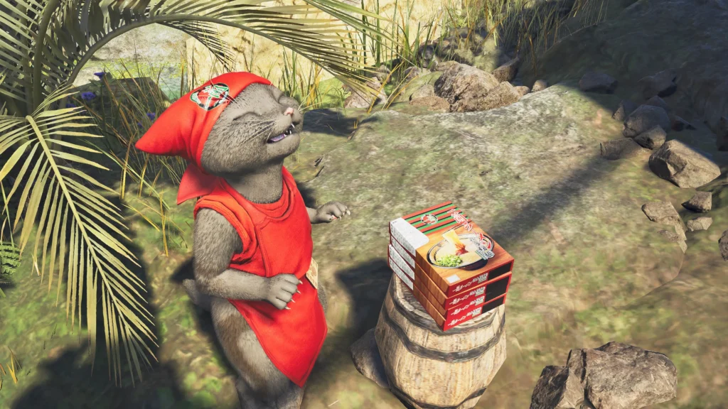 一蘭店員さんのアイルー