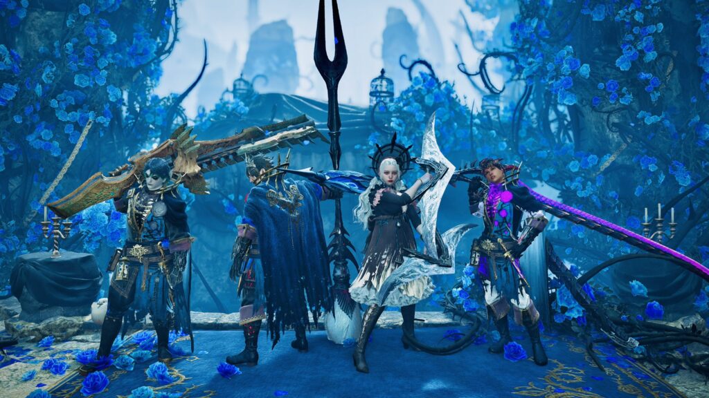 秋のイベントの集合写真