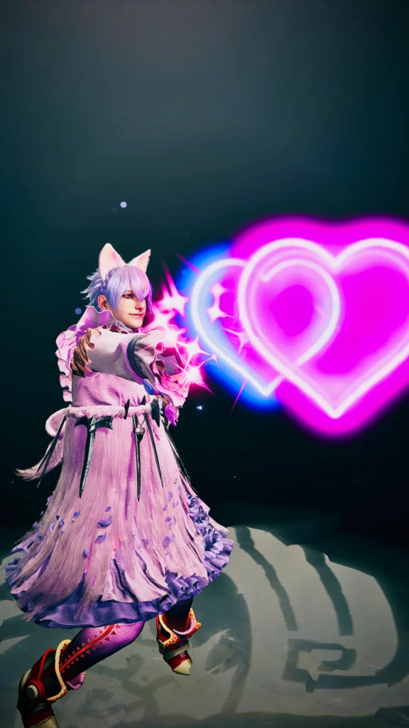 可憐なダンスのラブビーム