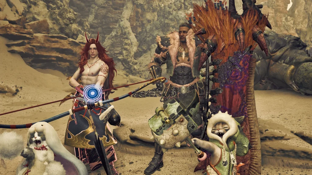 グリフィンさんと記念撮影