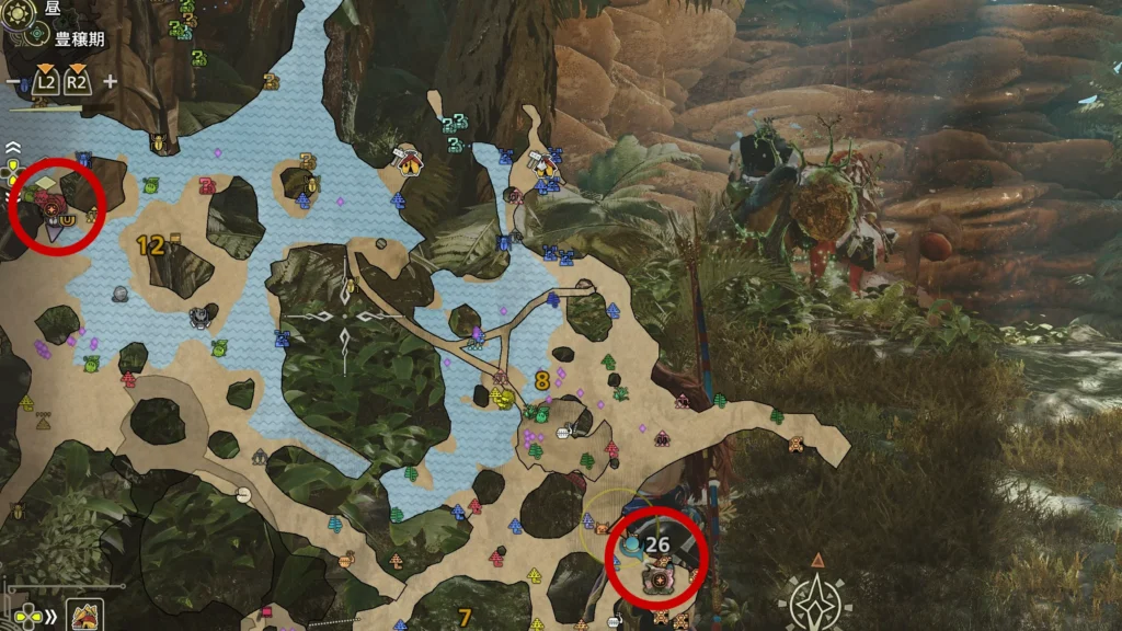 フィールドでも同様