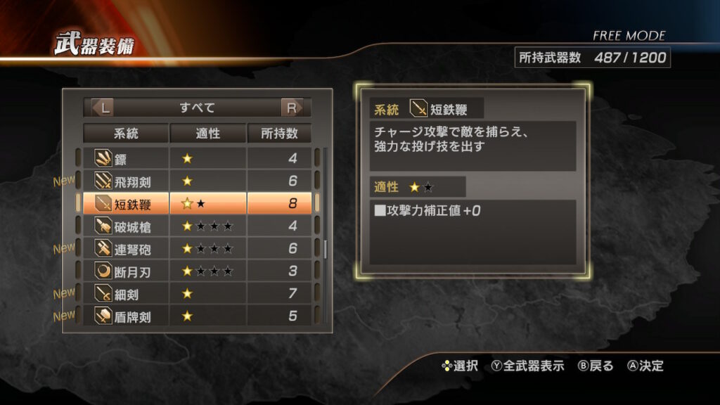 適性は星2、か。